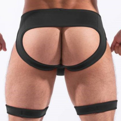 Sparta's Harness Backless Snax Noir